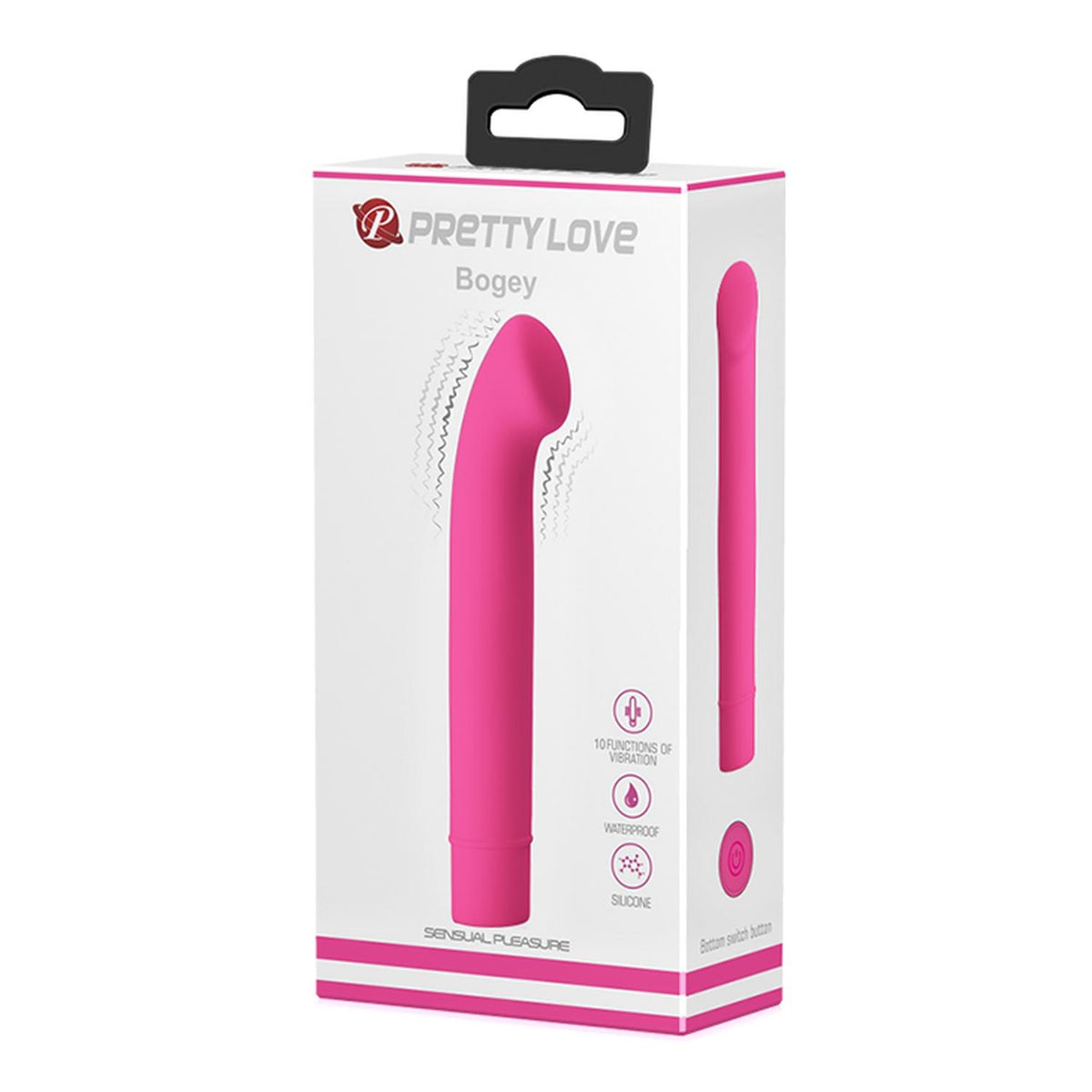 Vibratore punto G Bogey 10 funzioni BI-014719 | Pretty Love