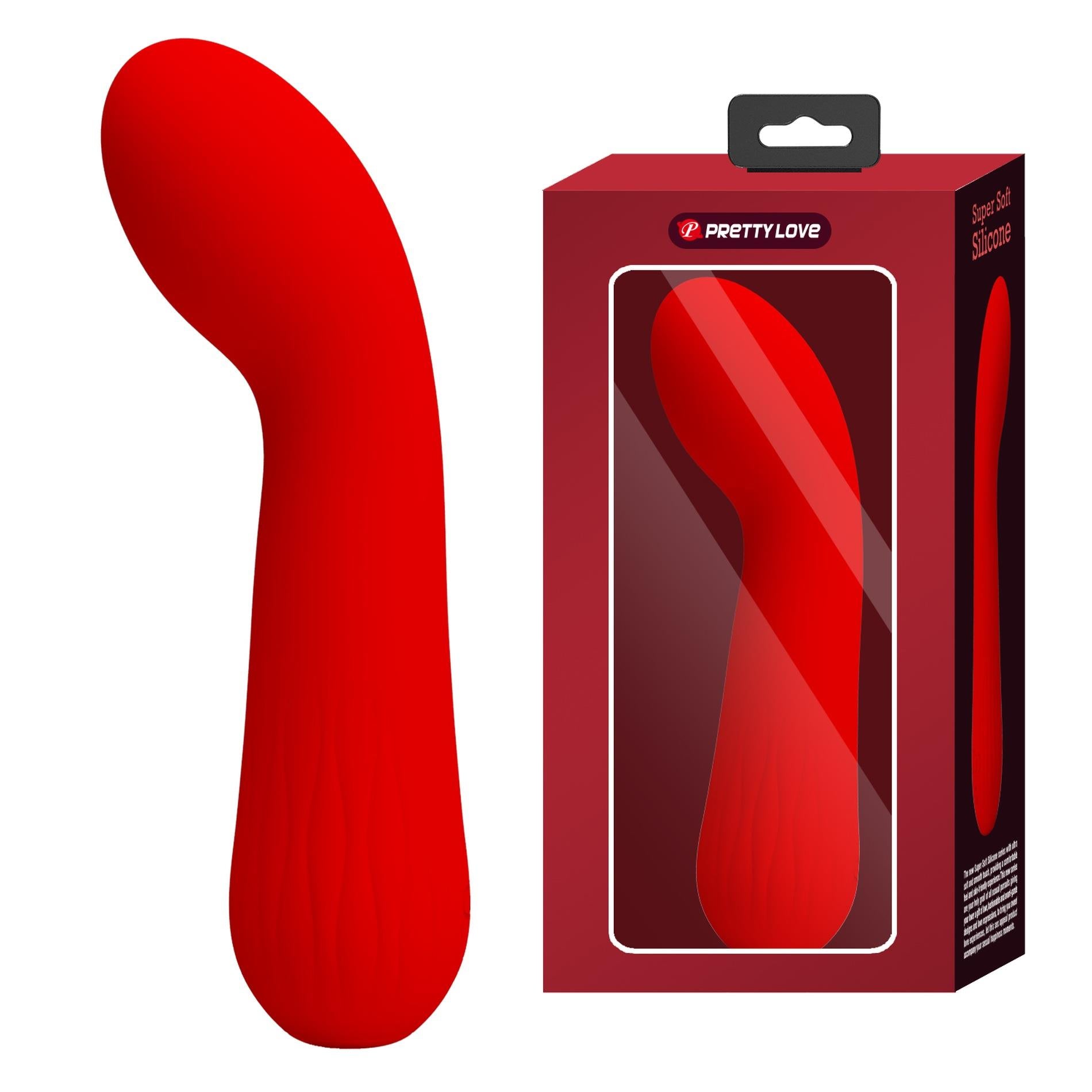 PRETTY LOVE - Rouge Fauve, 12 fonctions de vibration Fonction mémoire