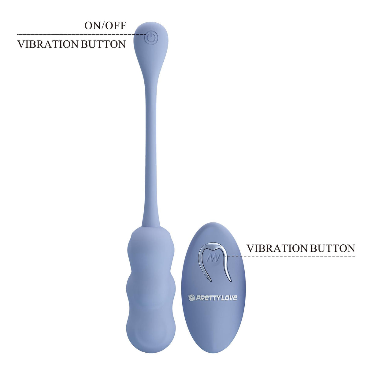 Ovetto vibrante Leshy Chaser 4 12 funzioni – con telecomando | Pretty Love