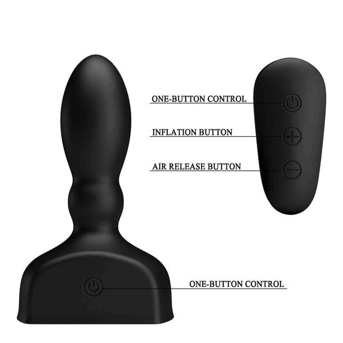 Butt plug – vibrating, rechargeable | Mr. Play