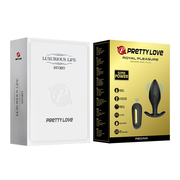 PRETTY LOVE - REGINA Plug Anal Télécommandé