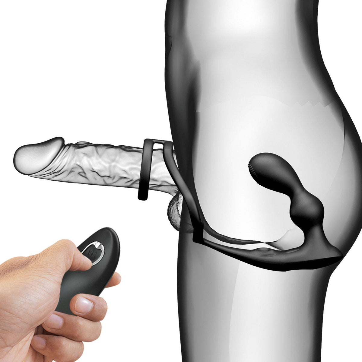 Guaina per il pene VI – con telecomando, vibrante | Pretty Love