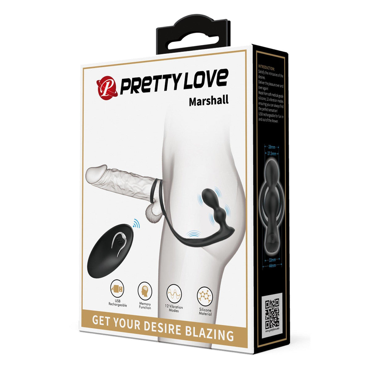 Guaina per il pene VI – con telecomando, vibrante | Pretty Love