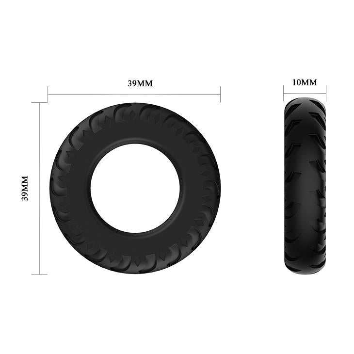 Anillo para el pene Titan – sumergible, negro BI-210146 | Baile