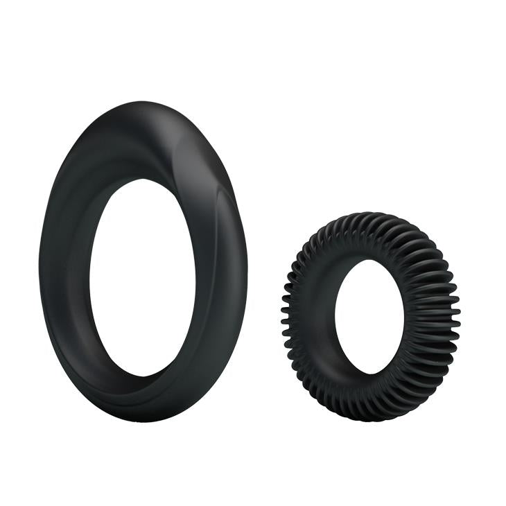 Penisring Manhood – wasserdicht, schwarz | Baile