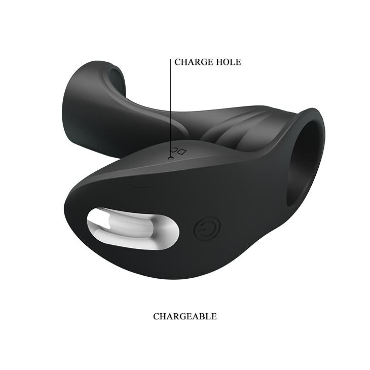 PRETTY LOVE - VIBRATION PENIS SLEEVE II, 7 vibration functions Memory function