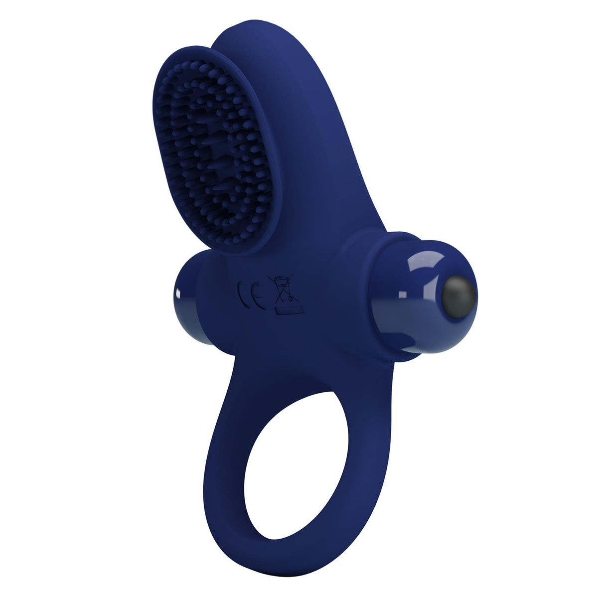 Anel peniano 10 funções – vibratório, azul BI-210205-3 | Pretty Love