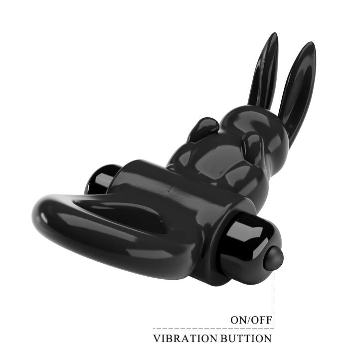 Anel peniano Exciting 10 funções – vibratório, preto | Pretty Love