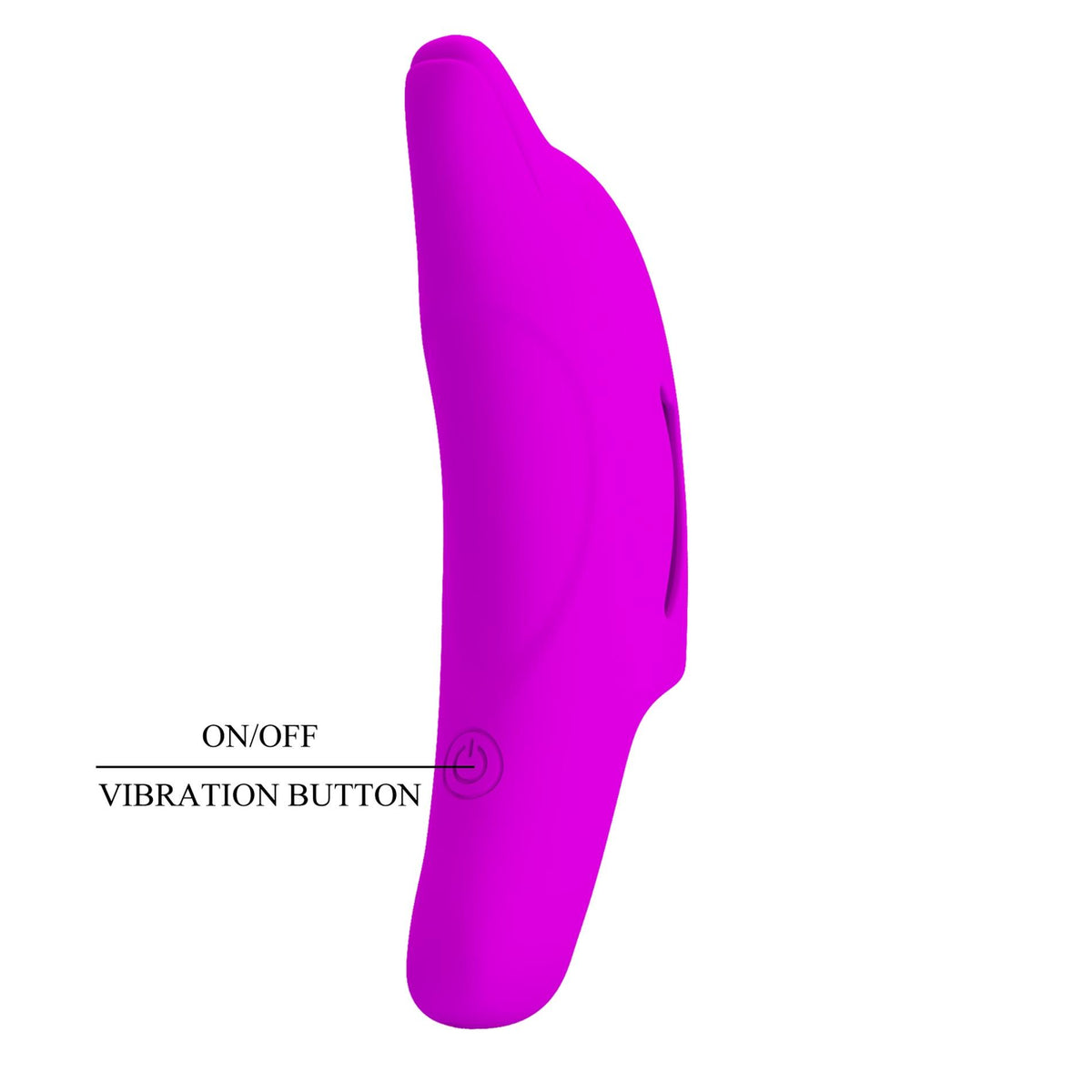 Vibratore da dito Delphini Honey 10 funzioni – ricaricabile, vibrante BI-210294 | Pretty Love