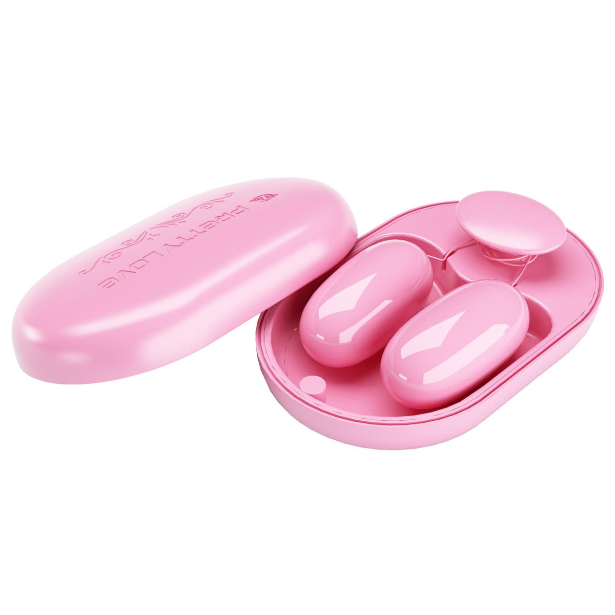 Mini vibromasseur 12 fonctions – avec télécommande, rechargeable, rose | Pretty Love