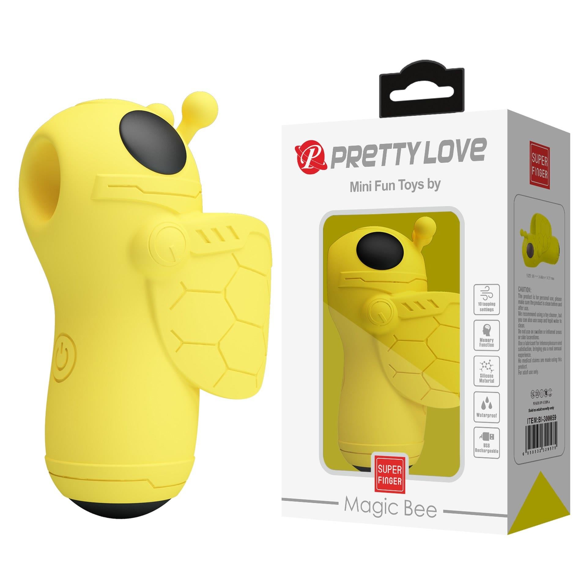PRETTY LOVE - Super FingerMagic Bee, 10 fonctions de tapotement