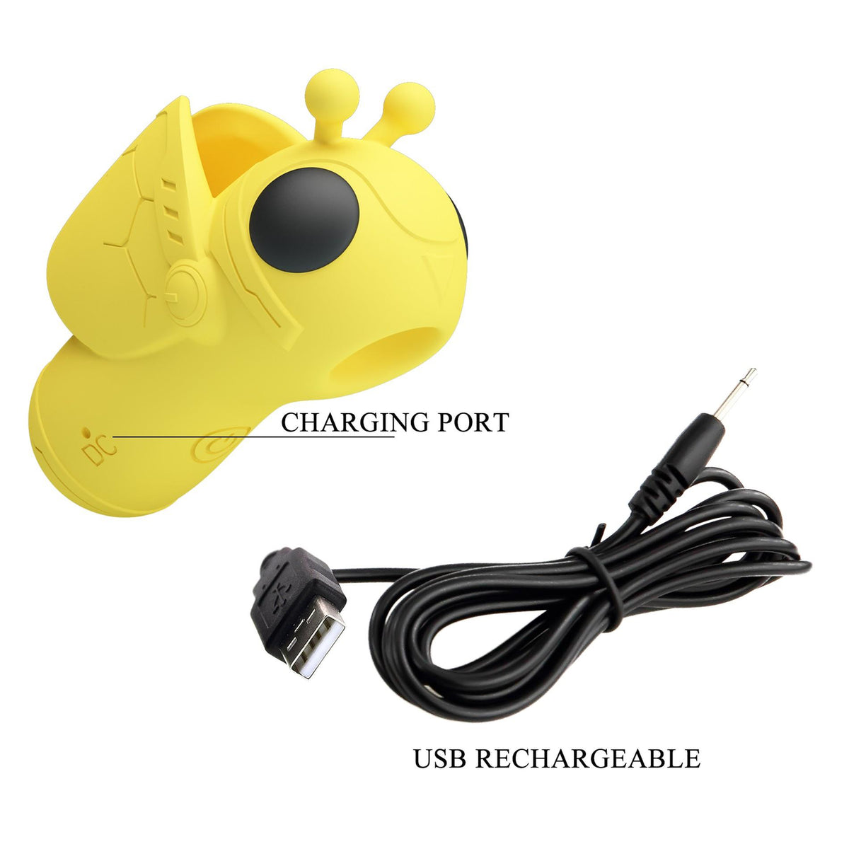 Vibromasseur pour doigt FingerMagic Bee 10 tapping – rechargeable, vibrant | Pretty Love