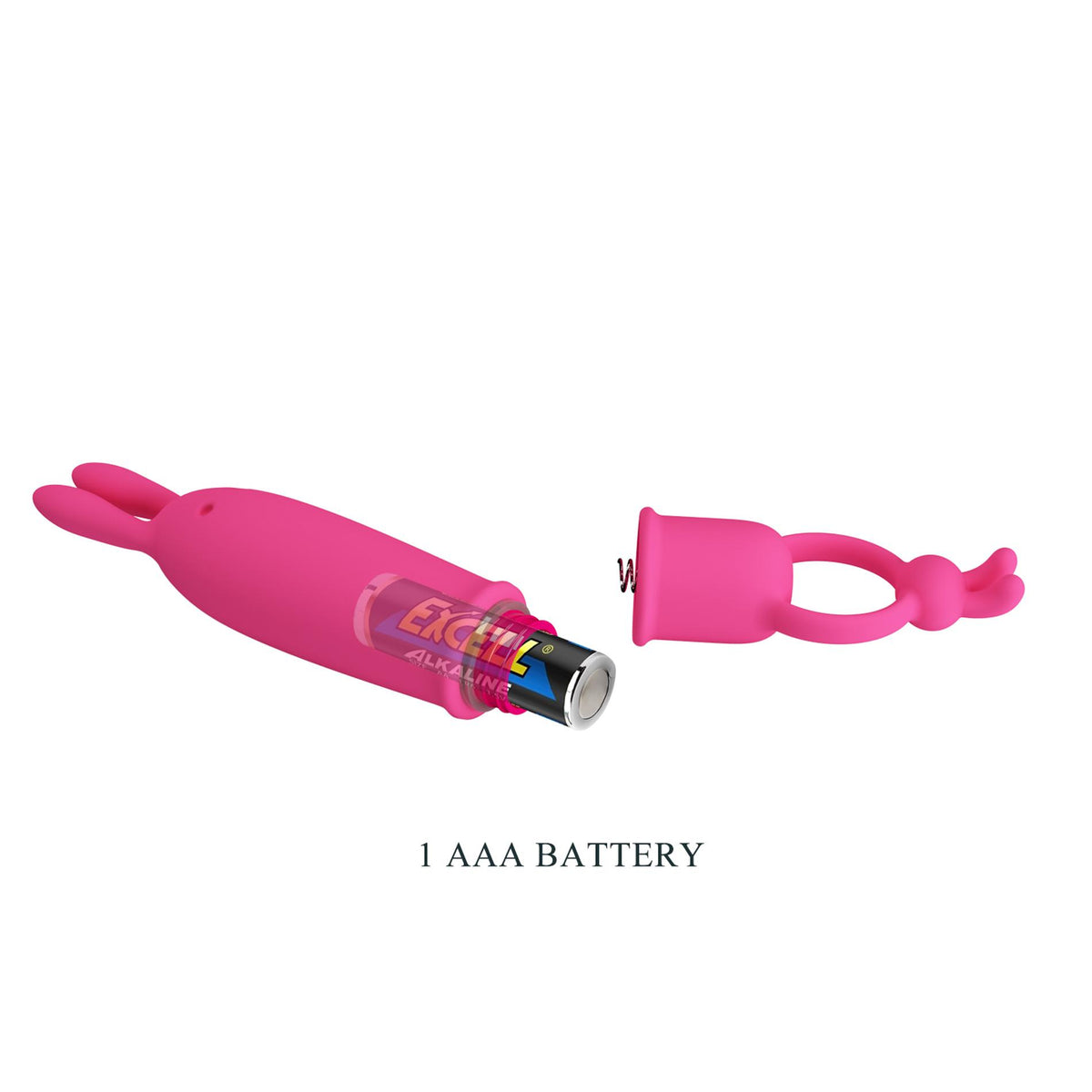 Mini vibratore Delia 16 cm – fucsia | Pretty Love