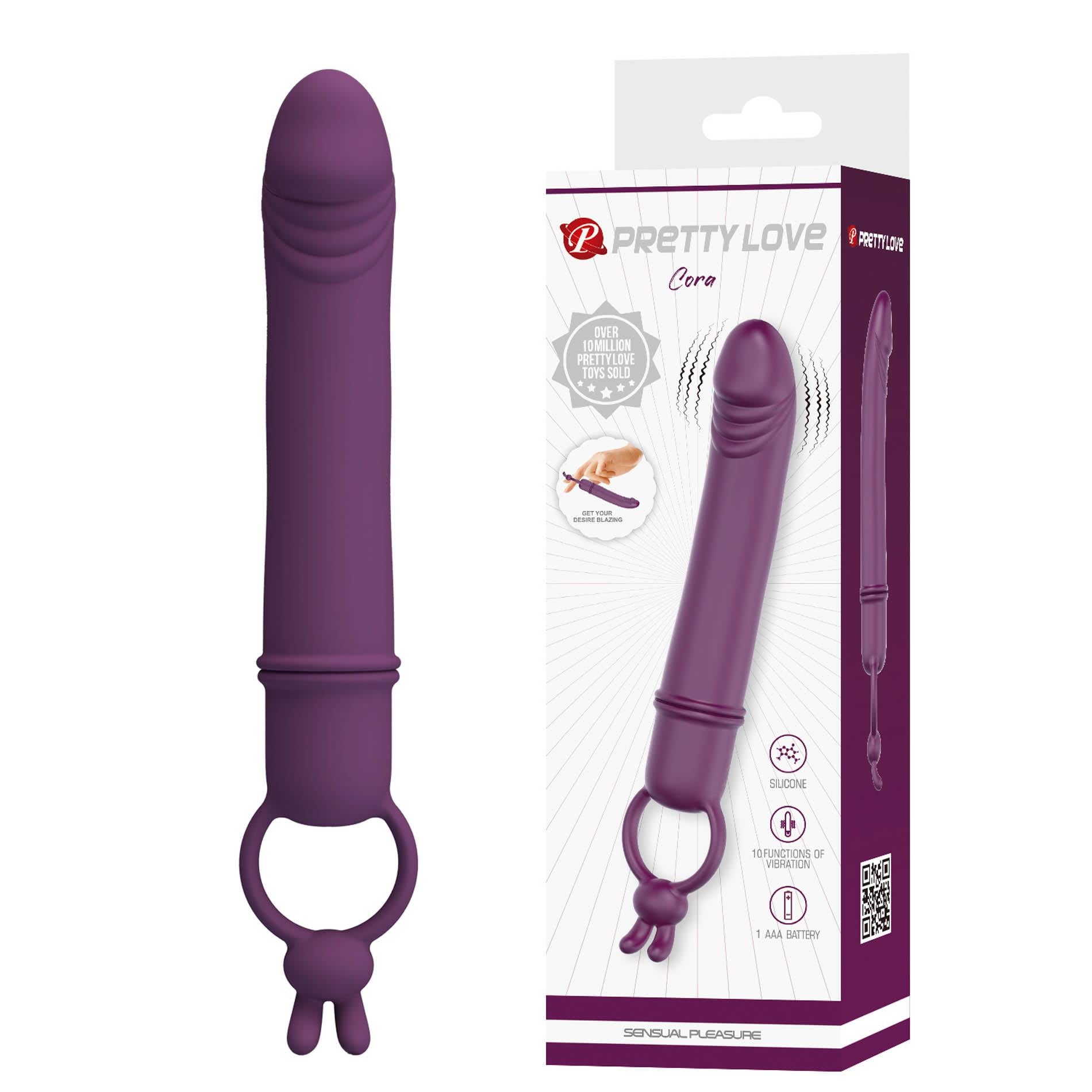 Vibreur en silicone Pretty Love Cora