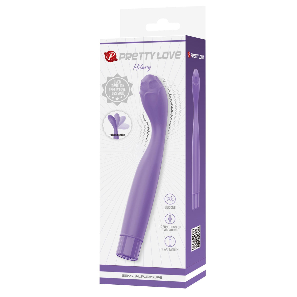 Vibratore punto G Hilary 10 funzioni | Pretty Love