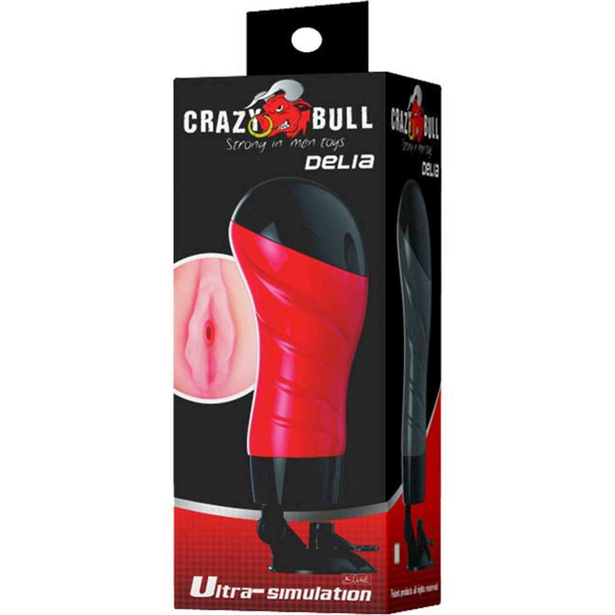 Masturbateur Bull Delia – vibrant, étanche | Pretty Love