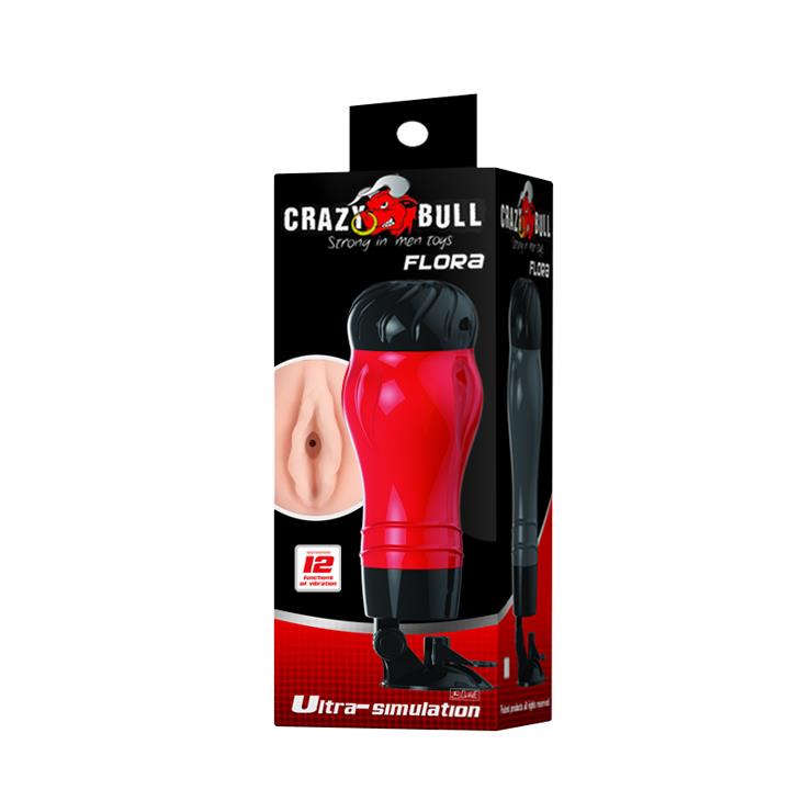 Masturbatore Flora 12 funzioni – vibrante BM-00900T47Z-1 | Crazy Bull