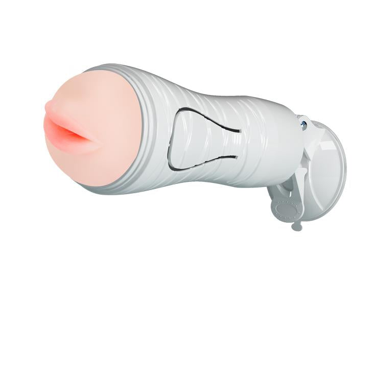 Masturbador Flora 12 funciones – recargable, vibrador, nude | Crazy Bull