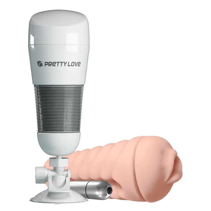 Masturbatore Hedy base – con ventosa, vibrante BM-00900T49-2 | Pretty Love