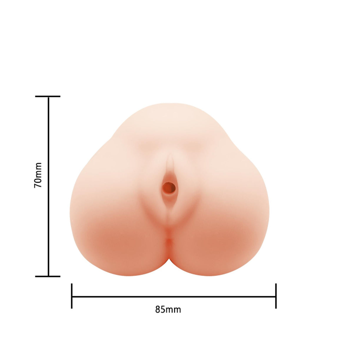 Masturbador Helen – vibrador, de bolsillo, nude | Crazy Bull