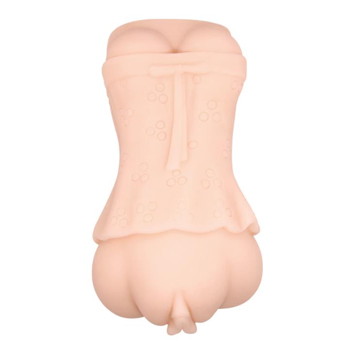 Masturbator 14.5 cm – vibrierend, Taschenformat, hautfarben | Crazy Bull