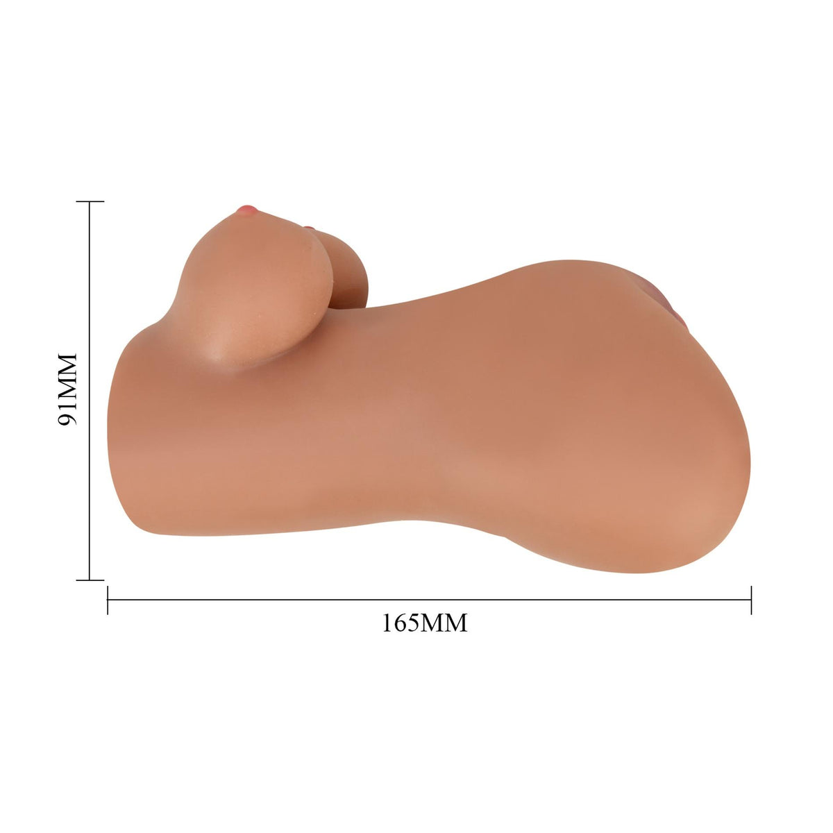 Masturbatore Hannah entry masturbator's – vibrante, impermeabile, nude | Crazy Bull