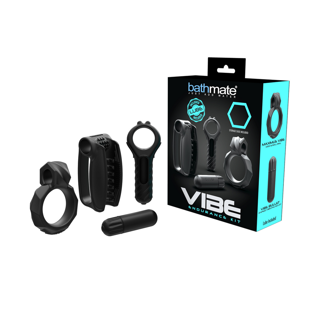 Vibromasseur classique Endurance 10 vitesses – noir | Bathmate