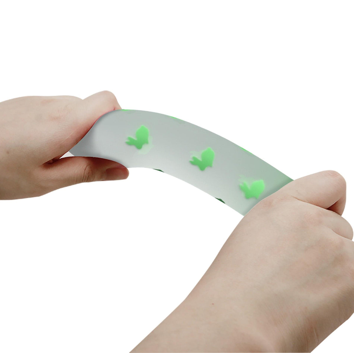 Dildo realistico Romantic Rendezvous Luminous – con ventosa, fosforescente, trasparente | Pretty Love