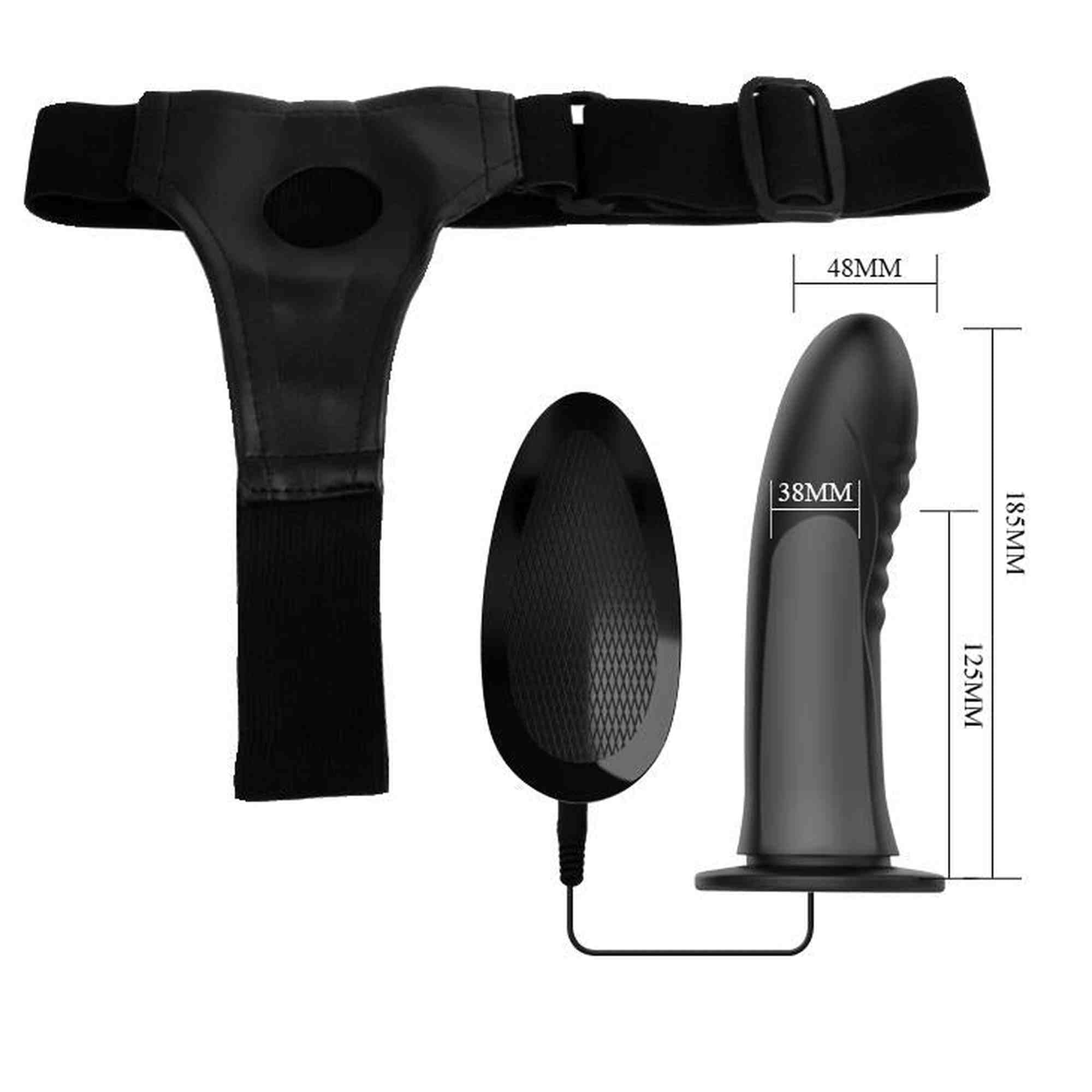 PRETTY LOVE - Strap-on MYRON 7,2″ Vibration