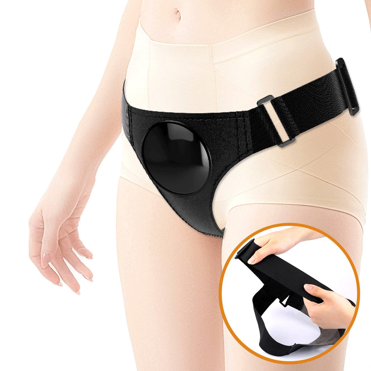 Gode ceinture Micheal Sking 20 cm – avec télécommande, étanche, marron | Pretty Love