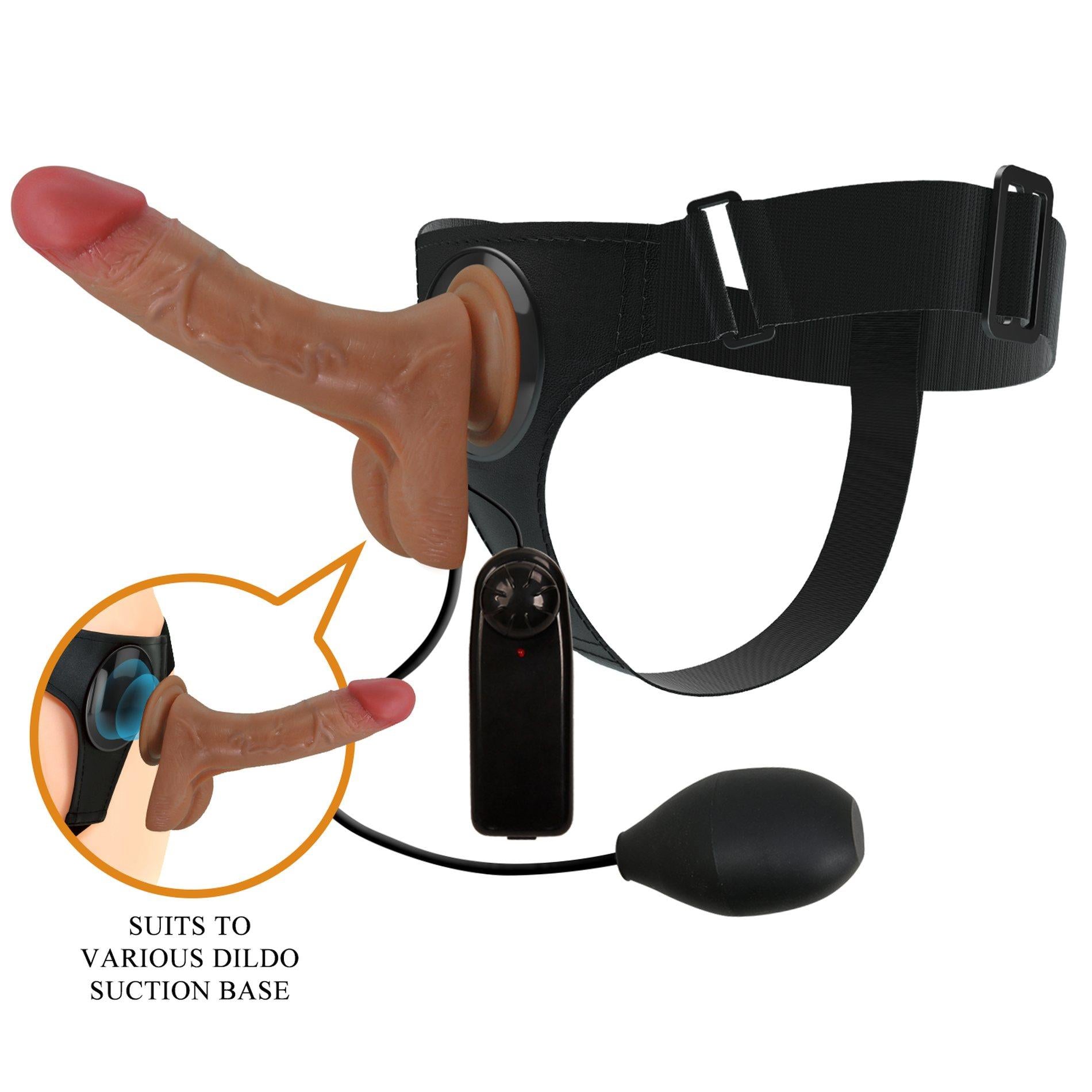 Oher Vibrating Squirting Strapon