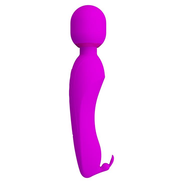 Masseur wand Curtis 7 fonctions – rechargeable, fuchsia BW-055014 | Pretty Love