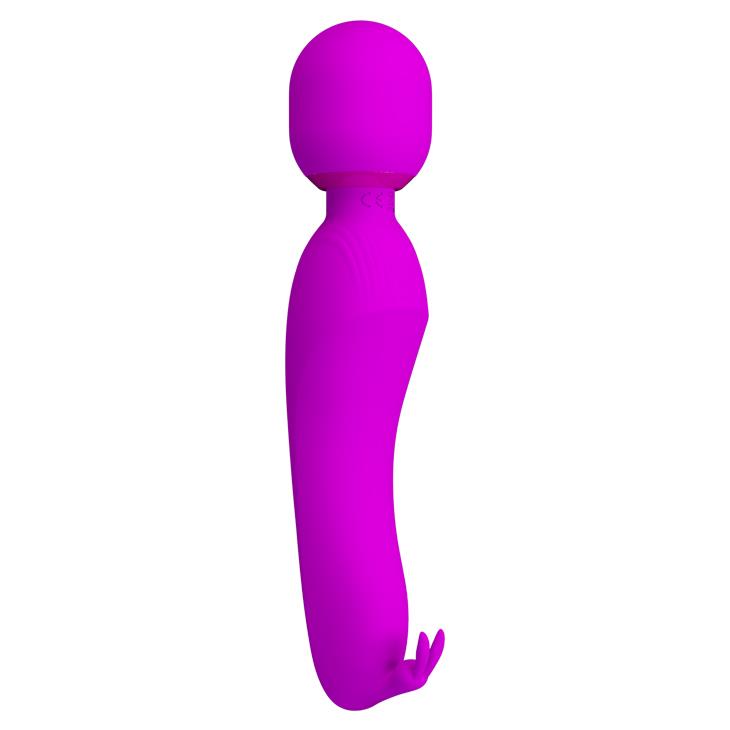 Masseur wand Curtis 7 fonctions – rechargeable, fuchsia BW-055014 | Pretty Love