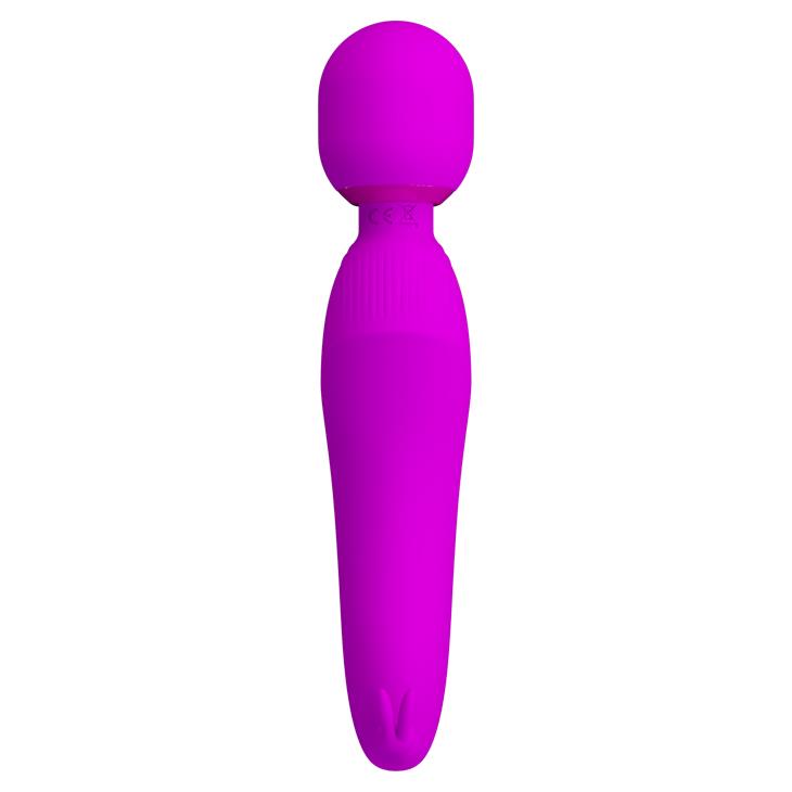 Masseur wand Curtis 7 fonctions – rechargeable, fuchsia BW-055014 | Pretty Love