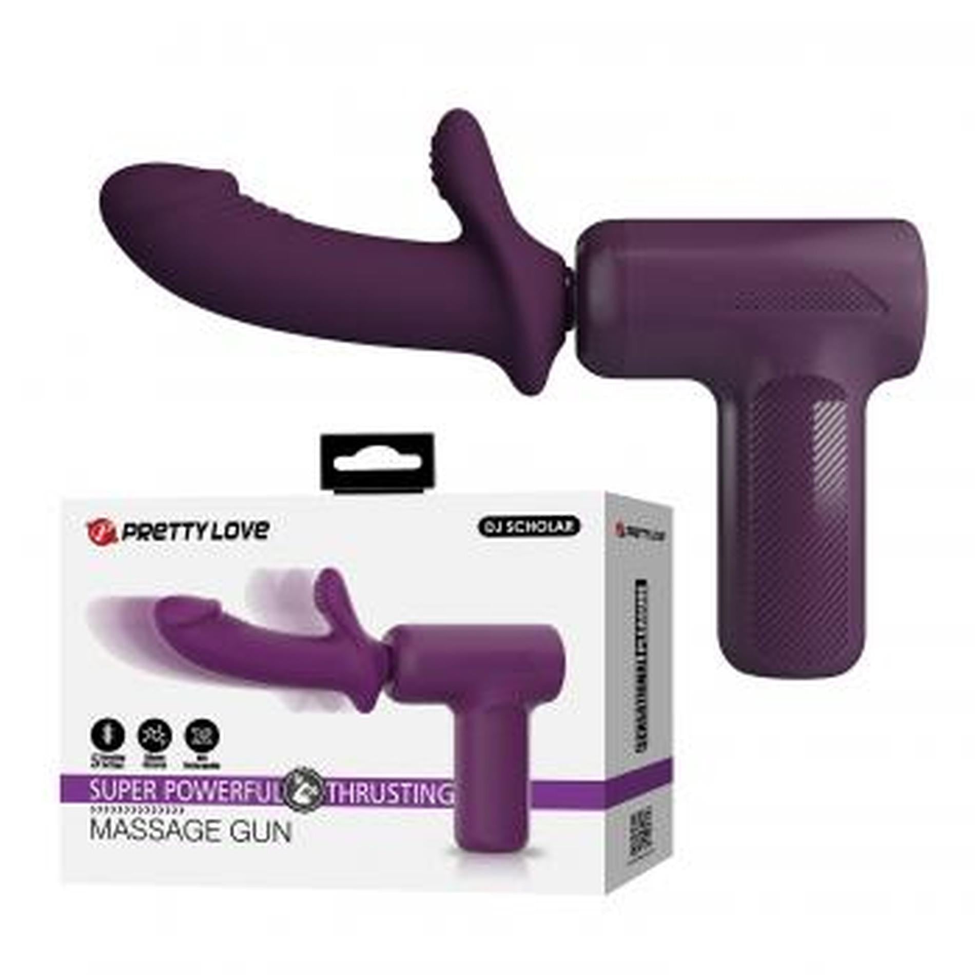 PRETTY LOVE - Dj Scholar, Pistolet de massage, Silicone ABS
