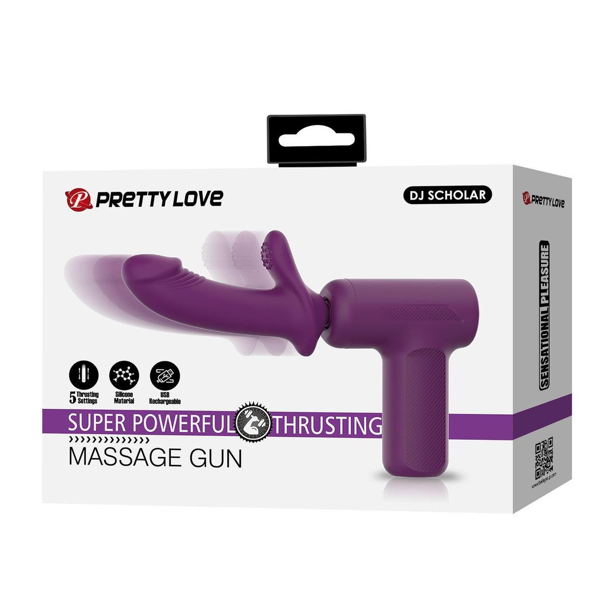 Produit de massage Dj Scholar Gun – vibrant | Pretty Love