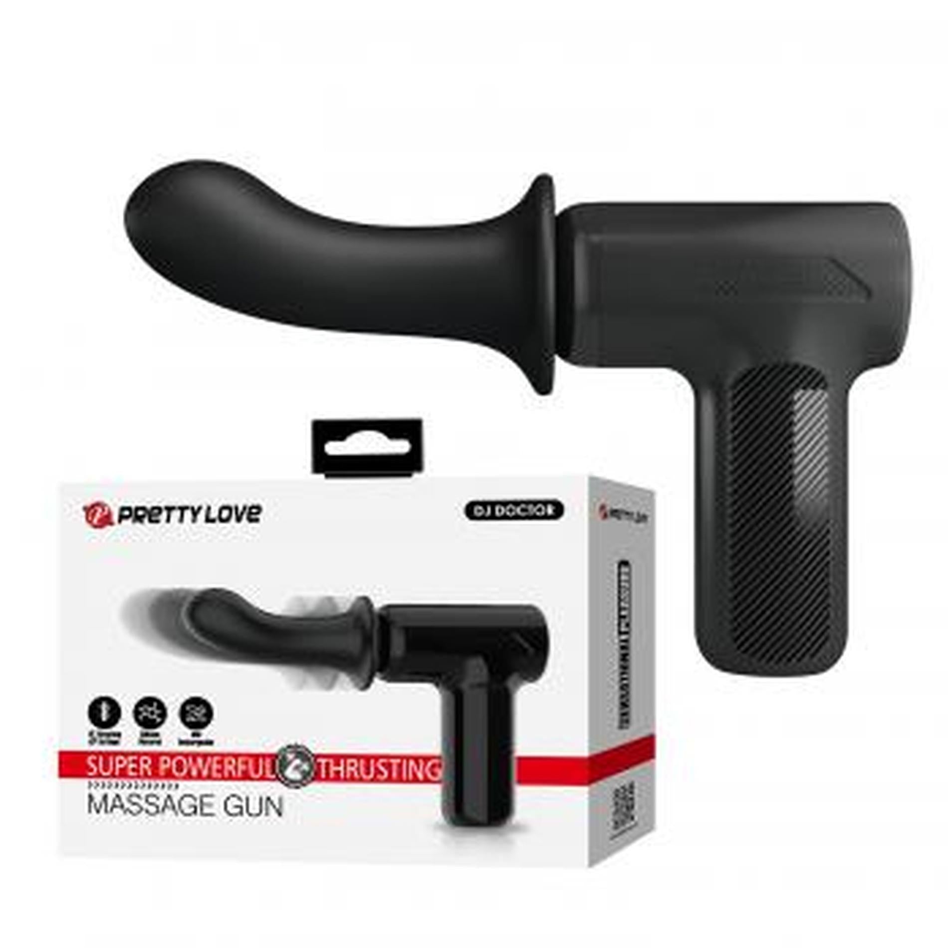 PRETTY LOVE - Dj Doctor, Pistolet de massage, Silicone ABS