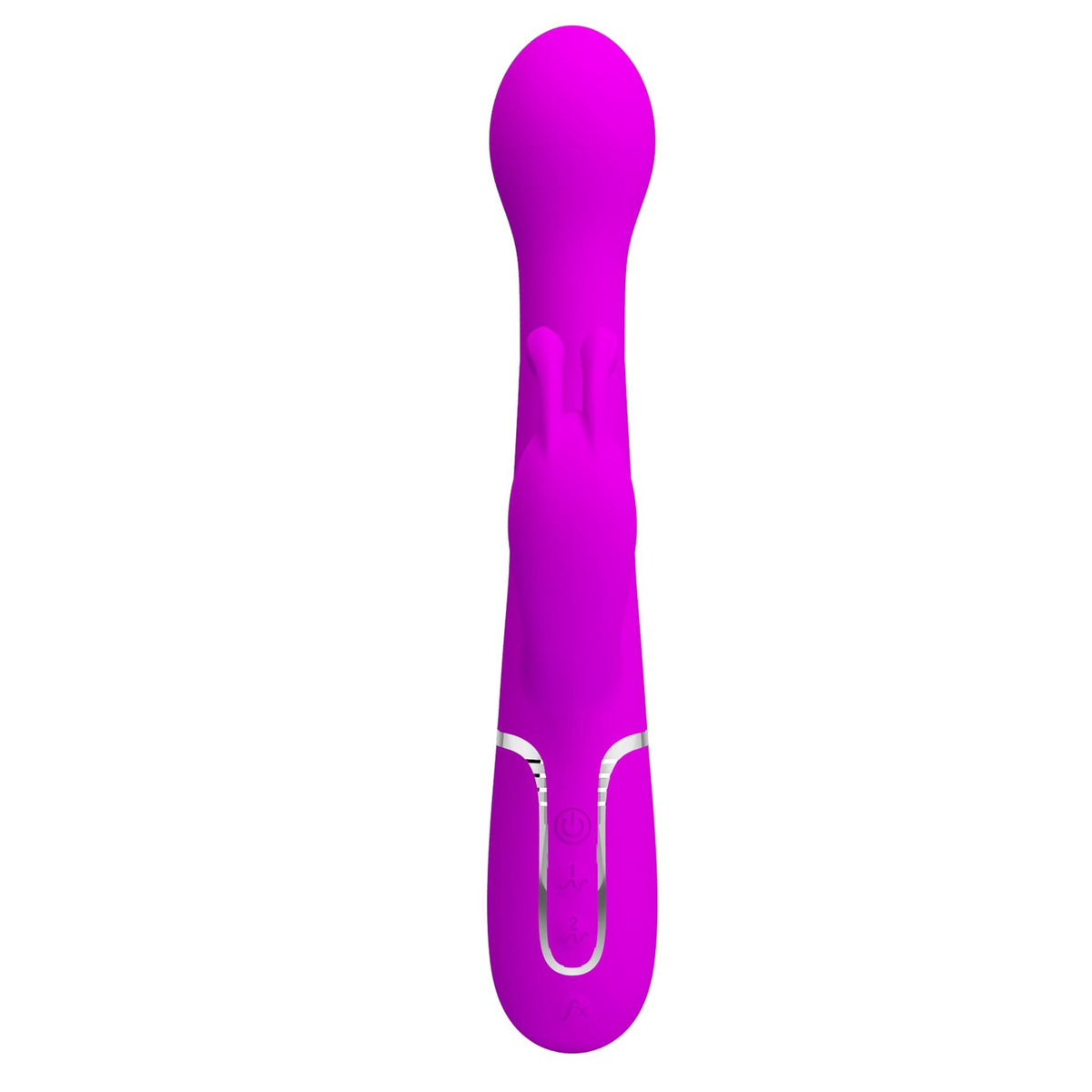 Vibrador rabbit Dejon Twinkled Tenderness 7 funções – com impulso, rotativo, fúcsia | Pretty Love