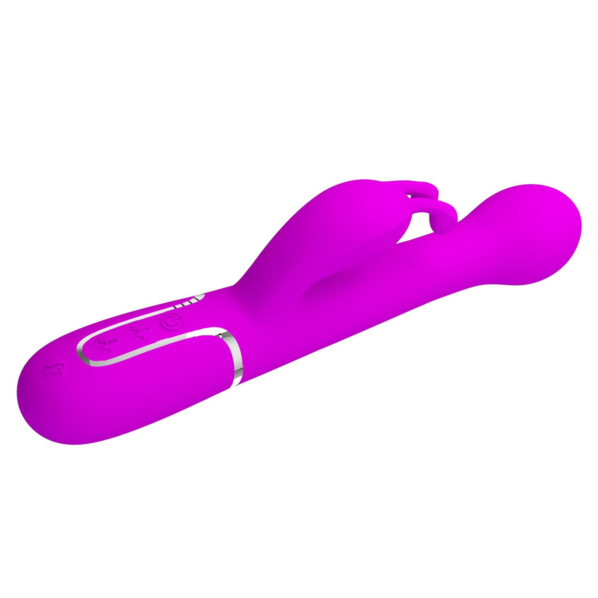 Vibrador rabbit Dejon Twinkled Tenderness 7 funções – com impulso, rotativo, fúcsia | Pretty Love