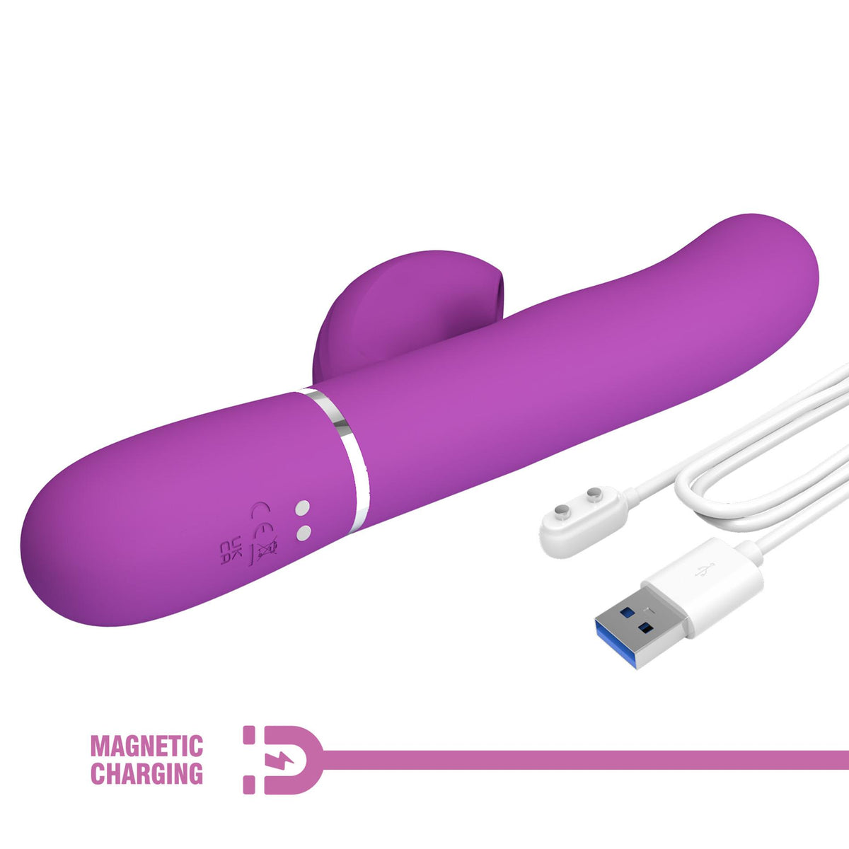 Vibromasseur rabbit Twinkled Tenderness 7 tapping – rechargeable BW-500015 | Pretty Love
