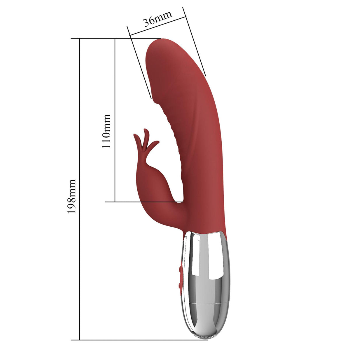 Vibratore rabbit Rasmussen 30 funzioni | Pretty Love