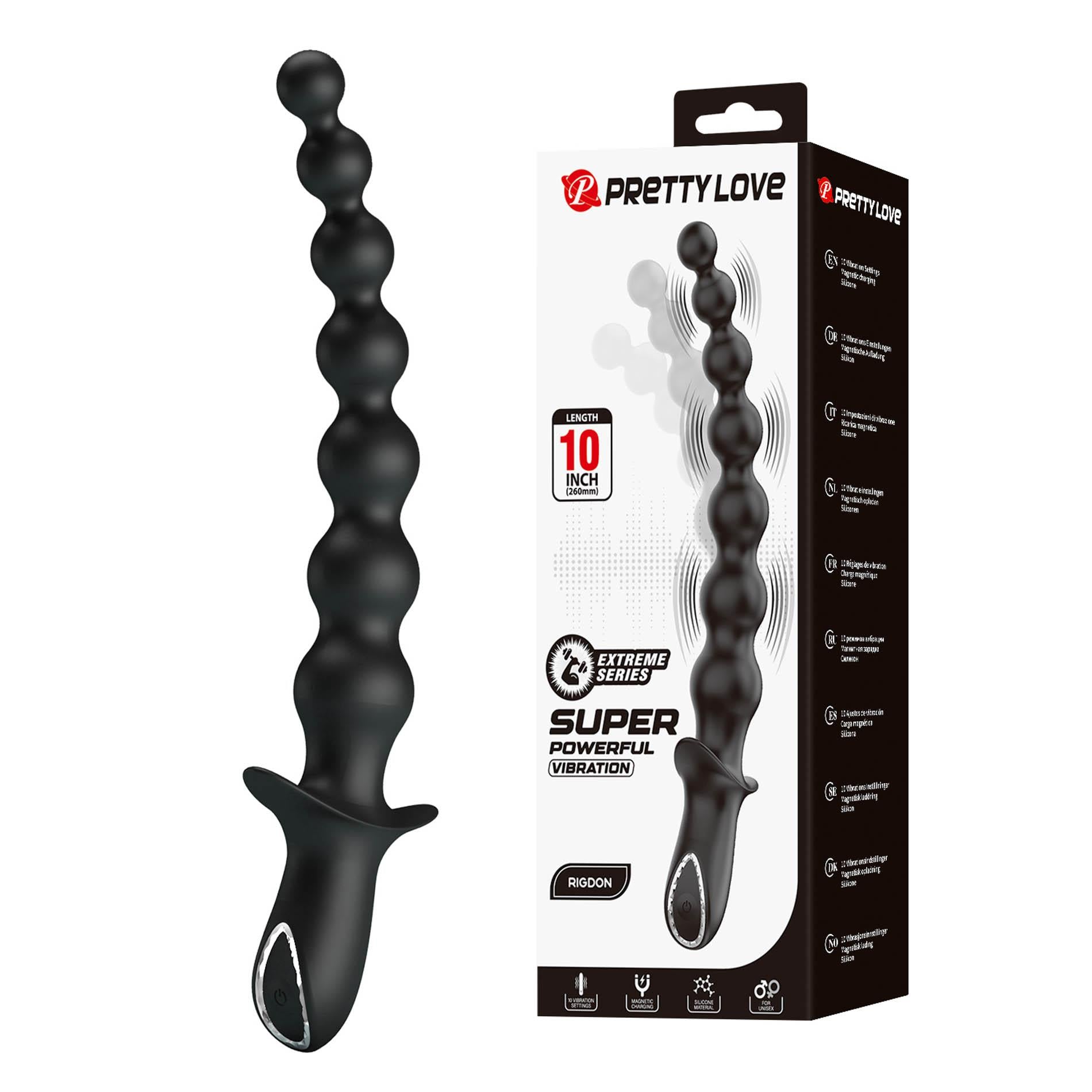 Perles Anal Sexpad Delron 10" Vibrantes