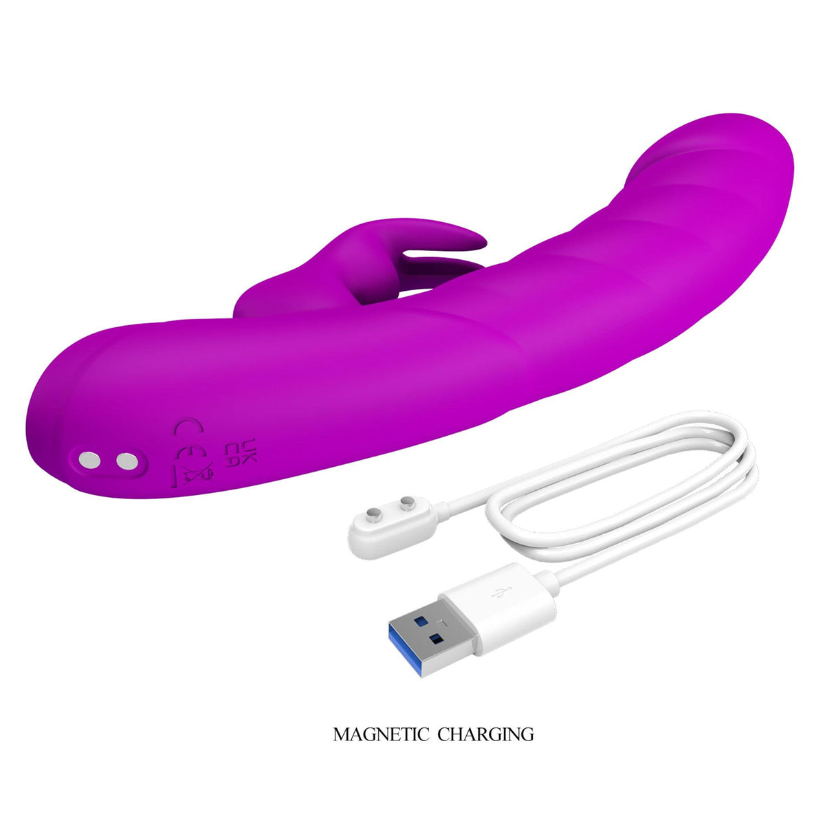 Vibrador rabbit Monica – fúcsia | Pretty Love