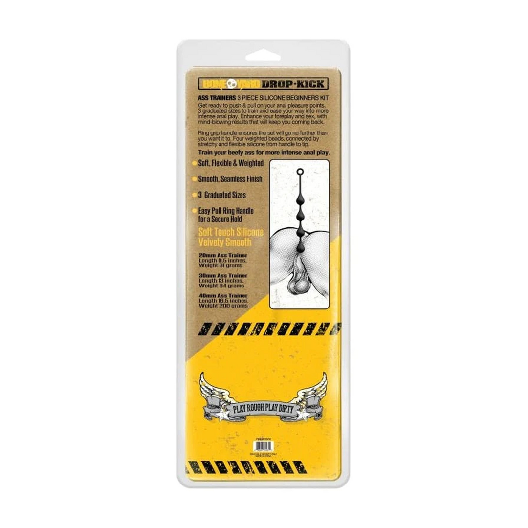 Palline anali Drop Kick Trainers – nera | Boneyard