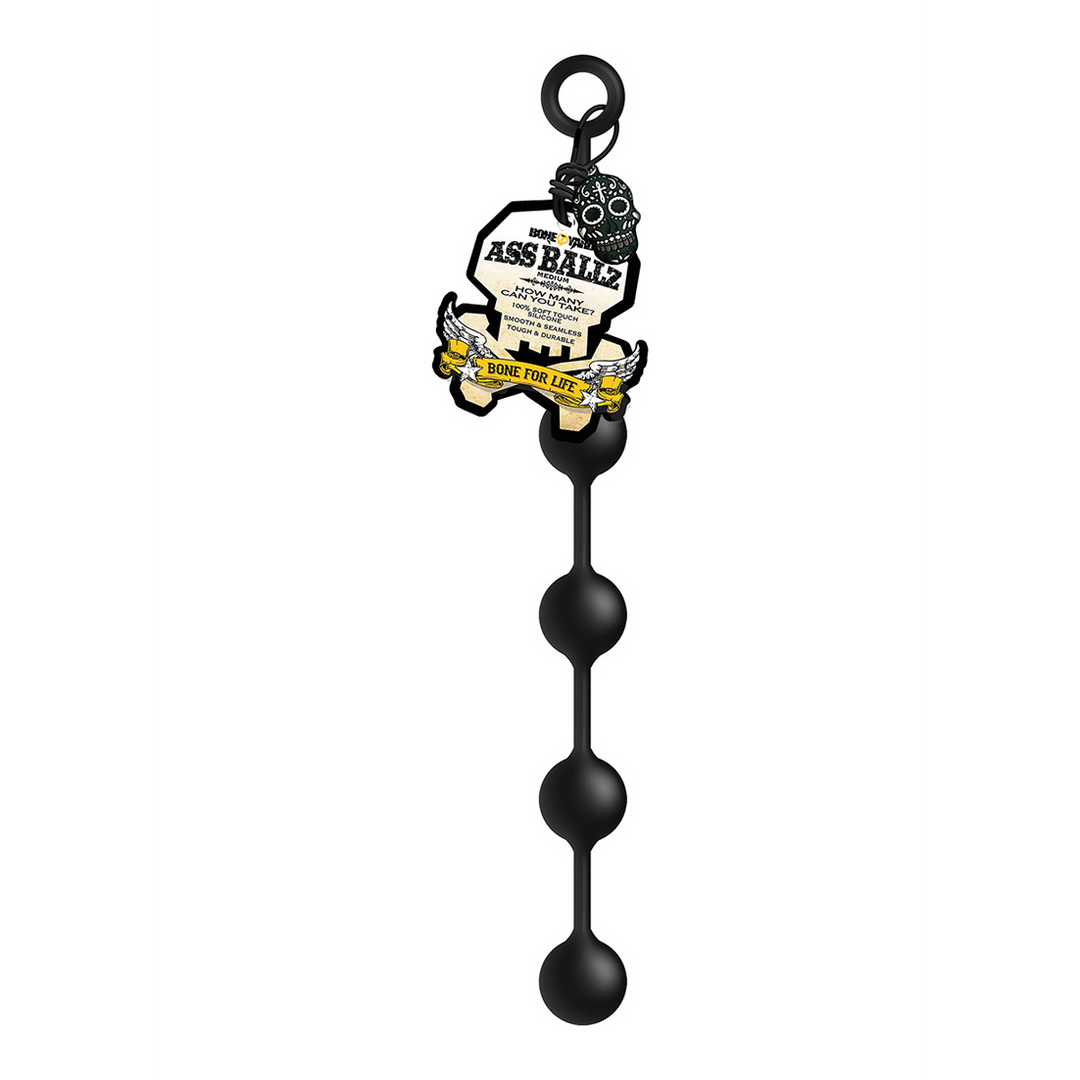 Analkugeln Ballz 43 cm – schwarz | Boneyard