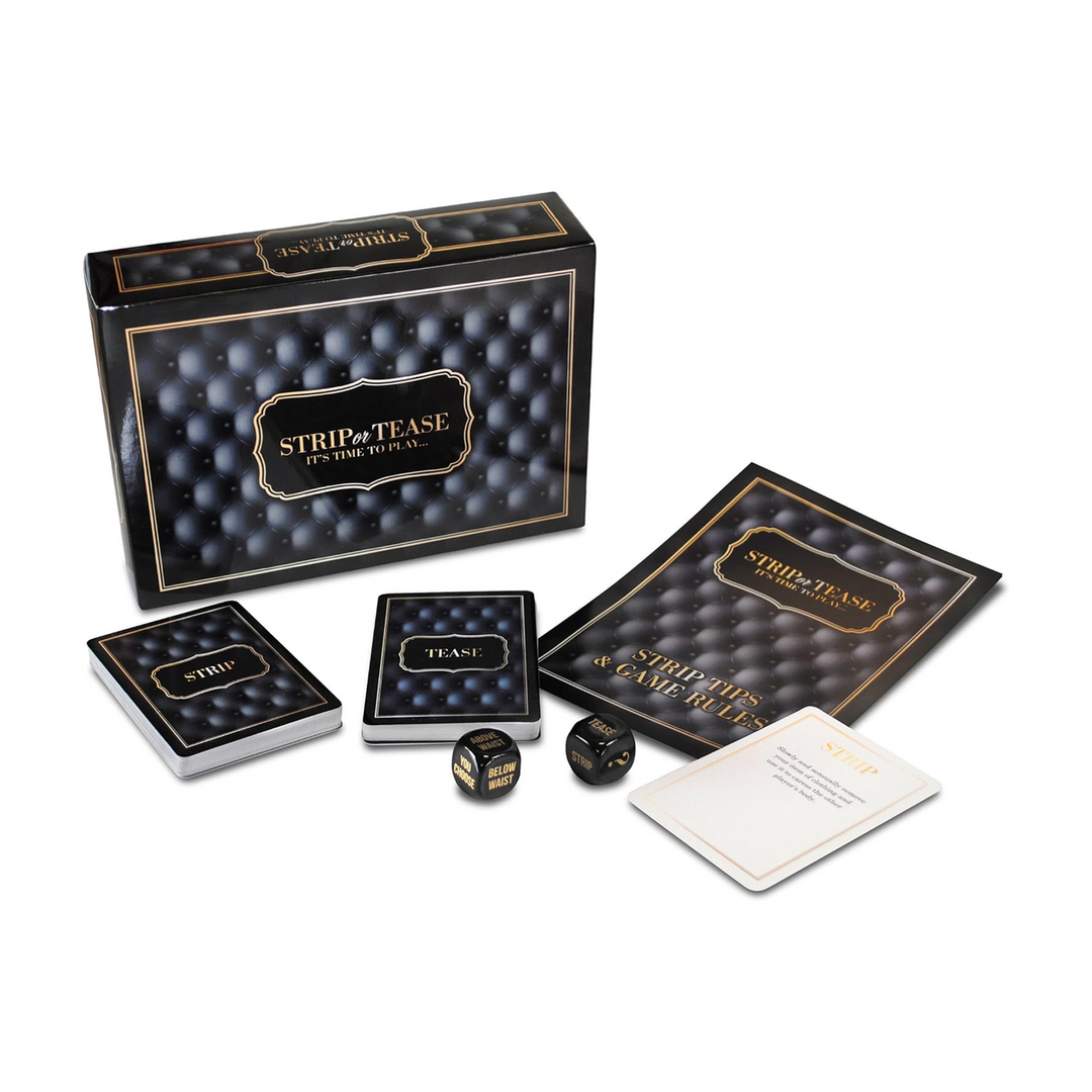 Gadget scherzoso Strip Tease Dice Card Game | Adult Games