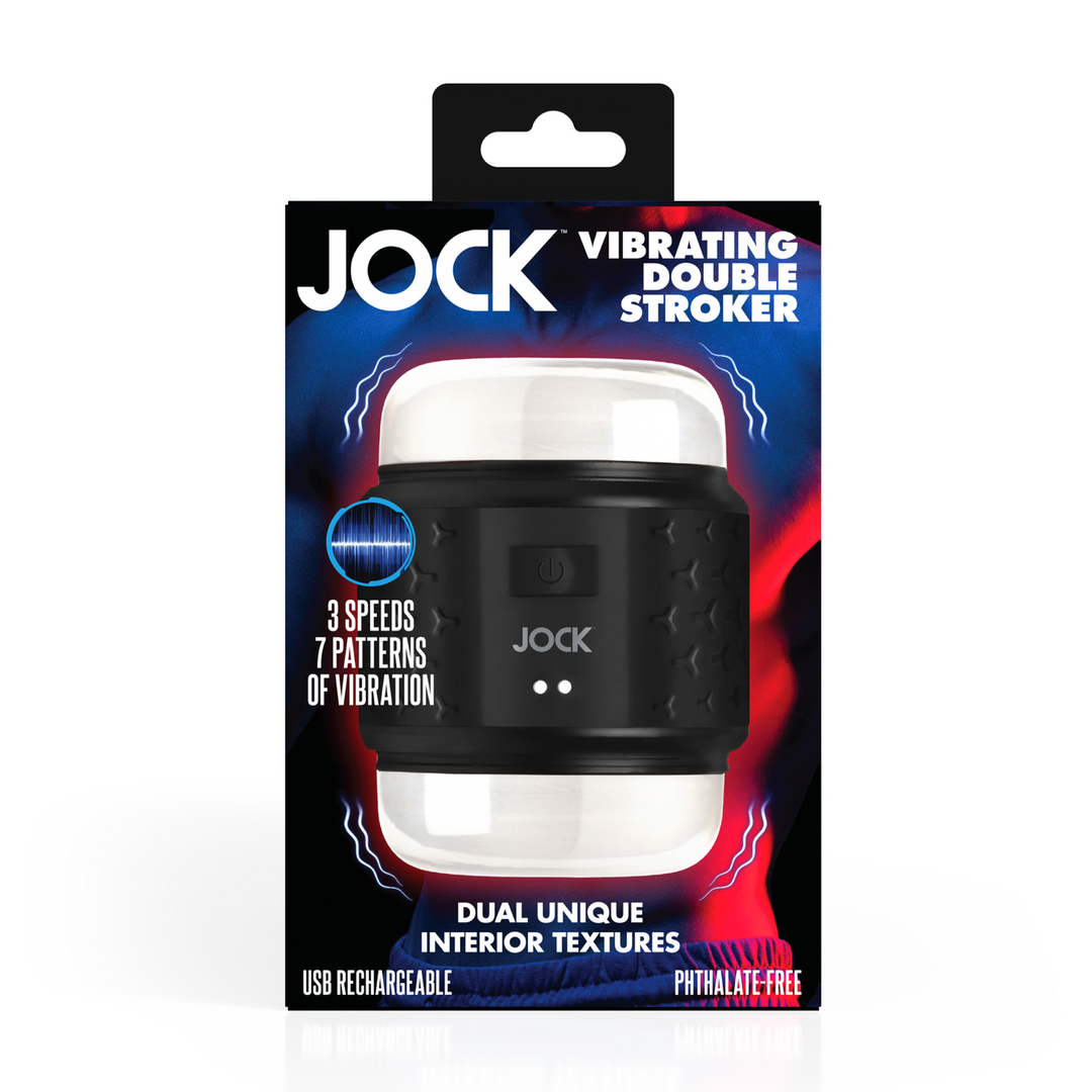 Masturbatore Stroker 7 funzioni – doppio, nero | Curve Toys