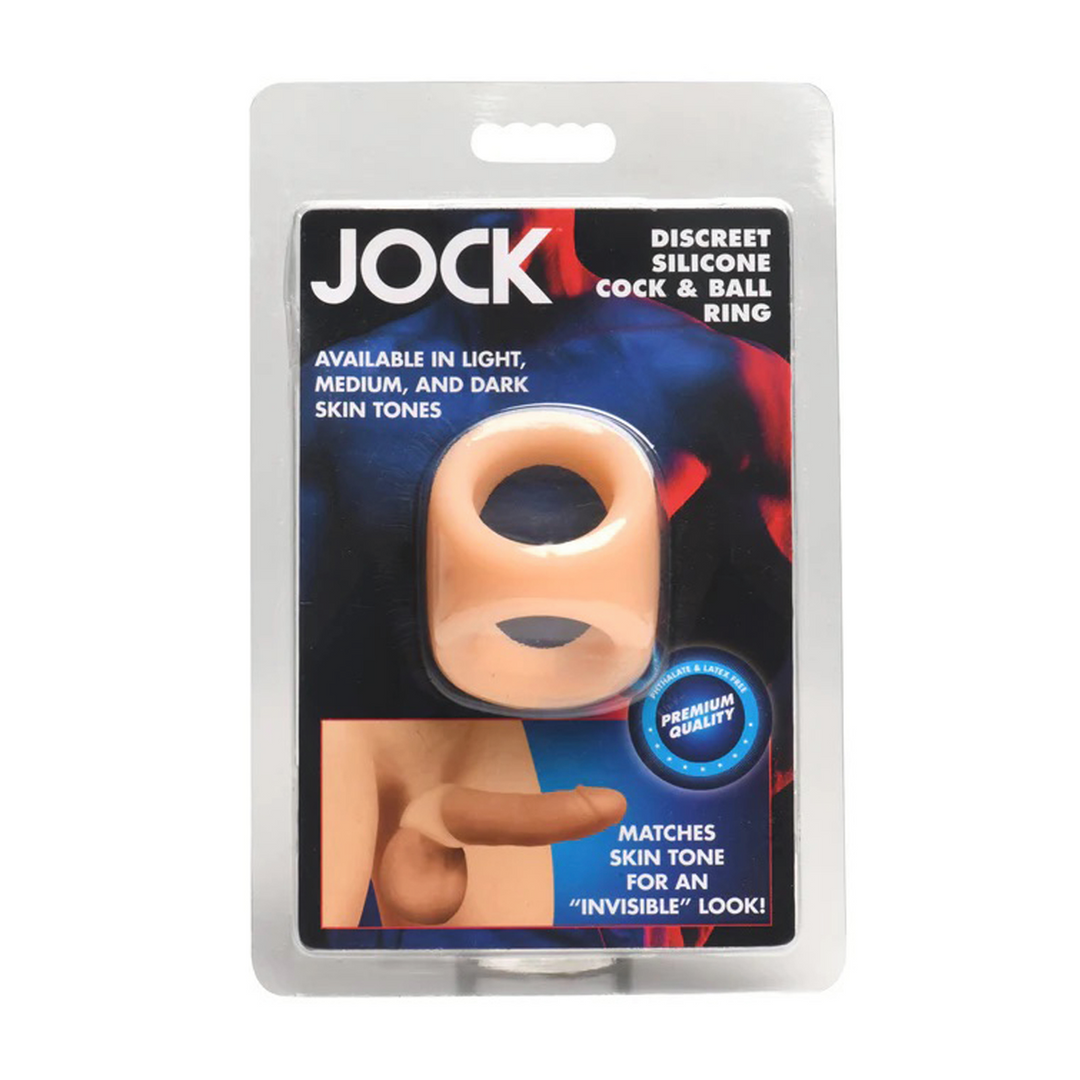 Silicone Cock and Ball Ring - Light