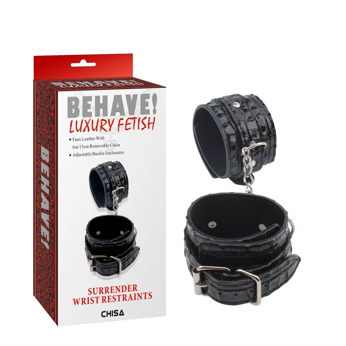 Manette Surrender Wrist – nera | Behave