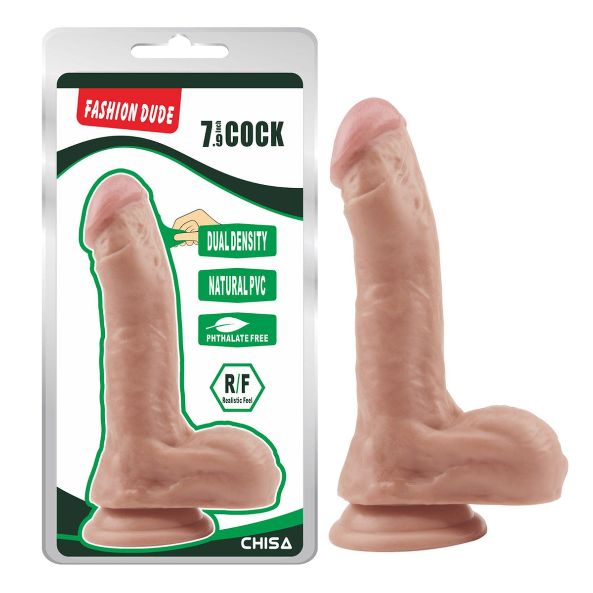 Dildo – con ventosa, nude | Fashion Dude